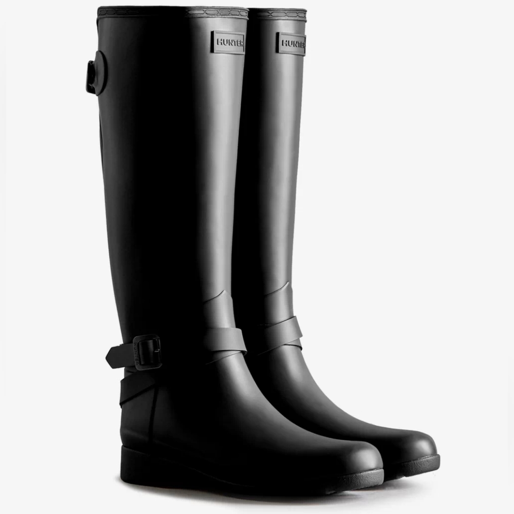 Hunter Refined Slim Fit Adjustable Tall Rain Boots (Size 6)